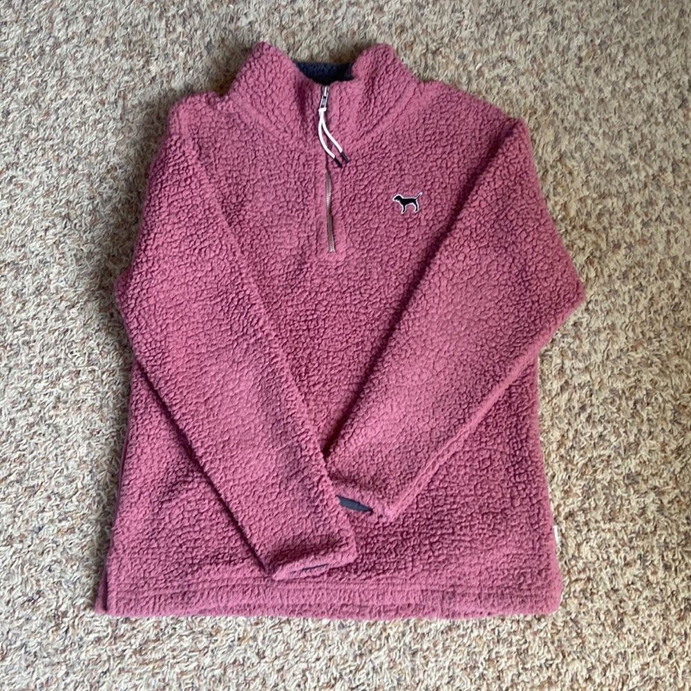 1/4 zip pullover by PINK